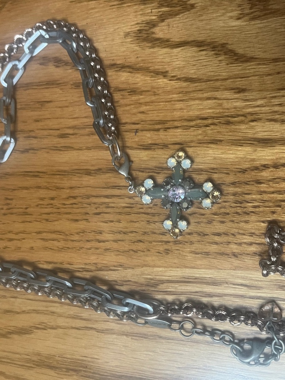 Cross Long chain Necklace